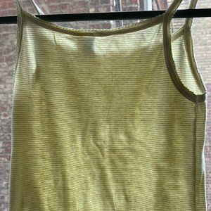 Petit Bateau Yellow/Green Tank, 16 ans (M)